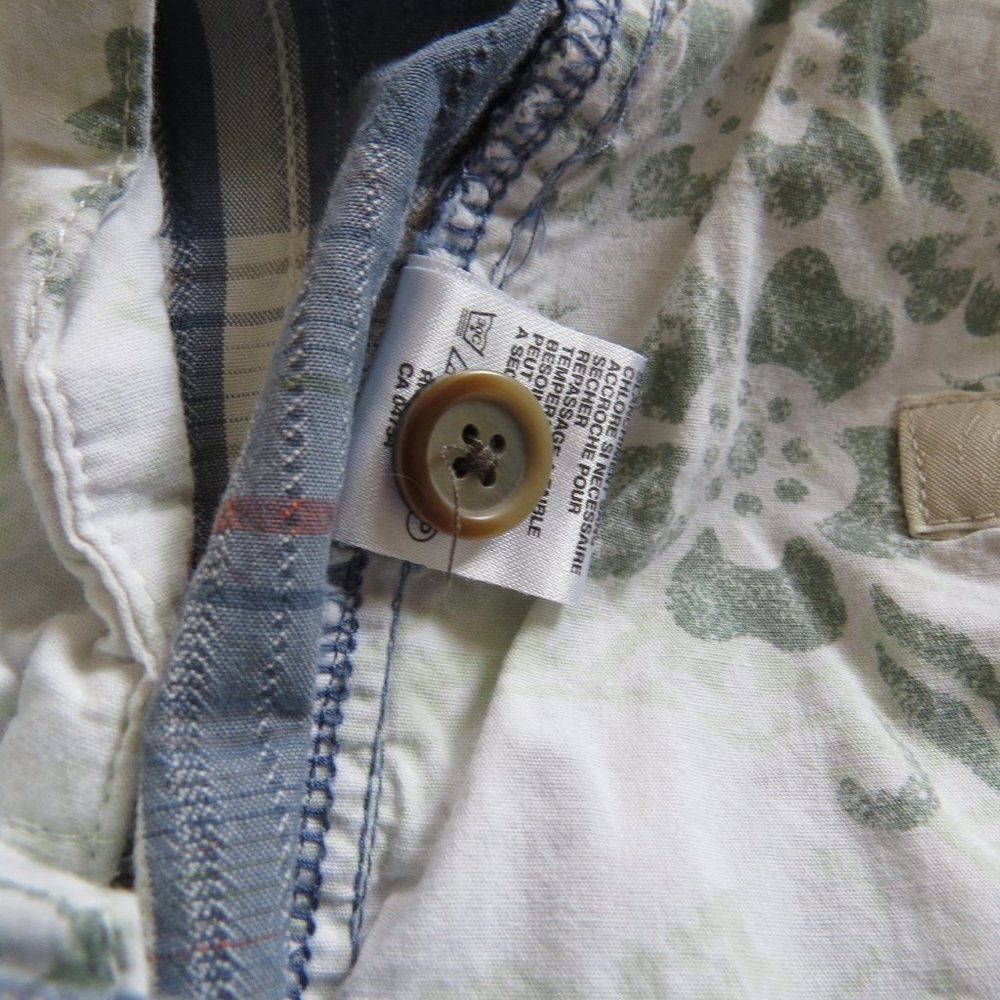 Tommy Bahama Blue and Orange Plaid Men Shorts - Picture 8 of 8